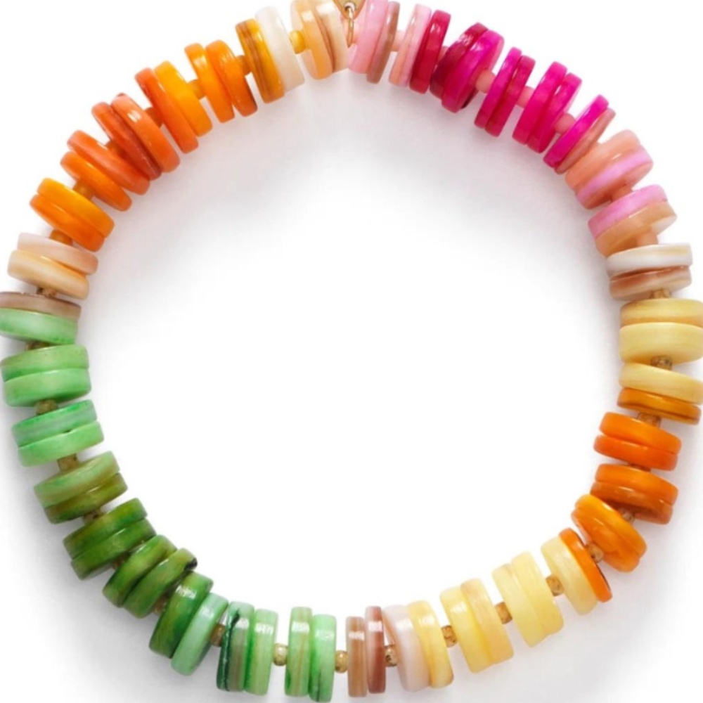 Anni Lu | Fantasy Bracelet glass beaded and shell